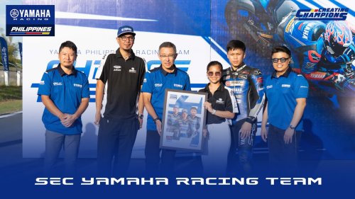 Photo post from Yamaha Racing Philippines.
