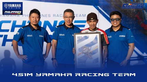 Photo post from Yamaha Racing Philippines.