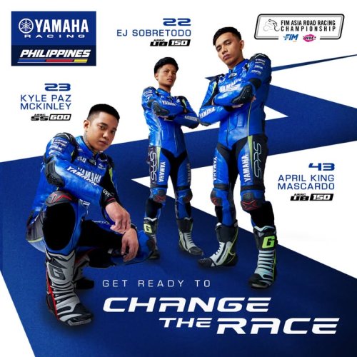 Photo post from Yamaha Racing Philippines.