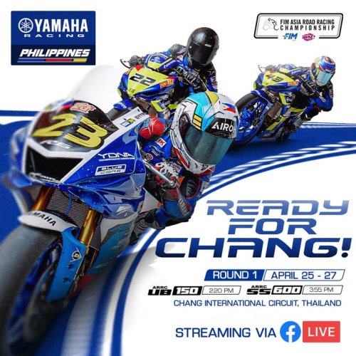 Photo post from Yamaha Racing Philippines.