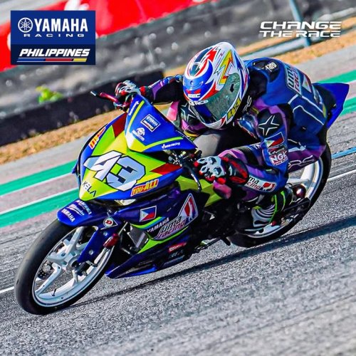 Carousel post from Yamaha Racing Philippines.