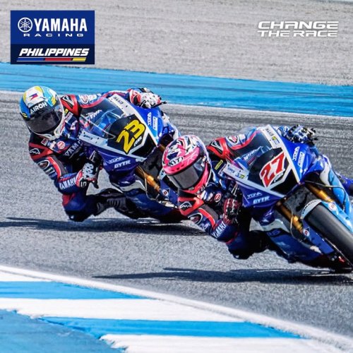 Carousel post from Yamaha Racing Philippines.