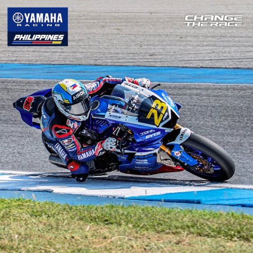 Photo post from Yamaha Racing Philippines.