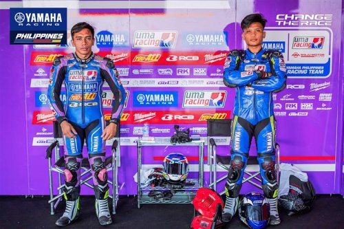Photo post from Yamaha Racing Philippines.