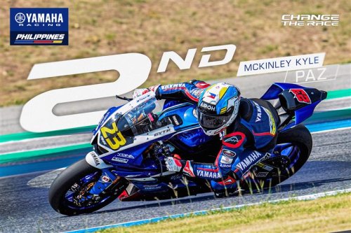 Photo post from Yamaha Racing Philippines.