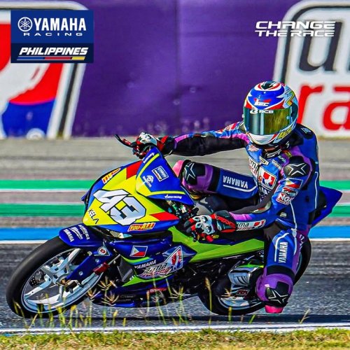 Carousel post from Yamaha Racing Philippines.