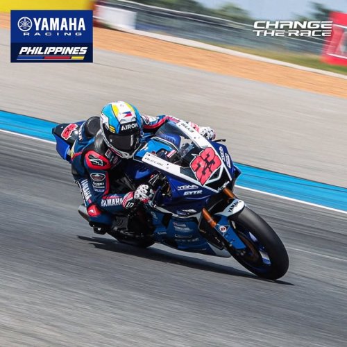Photo post from Yamaha Racing Philippines.