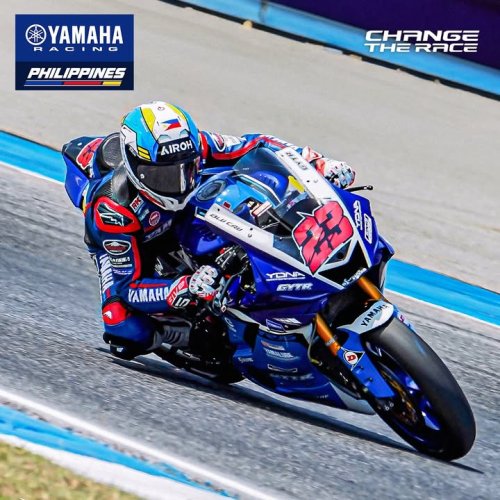 Carousel post from Yamaha Racing Philippines.