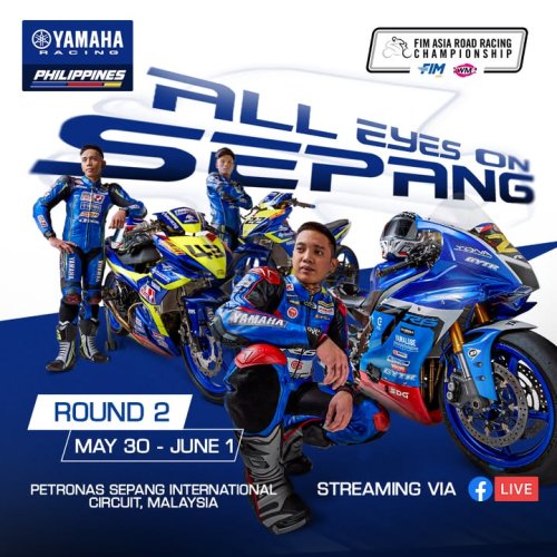 Photo post from Yamaha Racing Philippines.