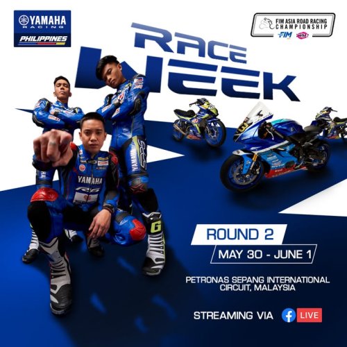 Photo post from Yamaha Racing Philippines.