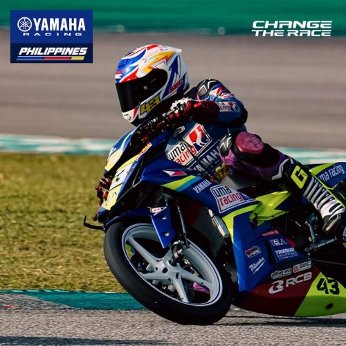 Carousel post from Yamaha Racing Philippines.
