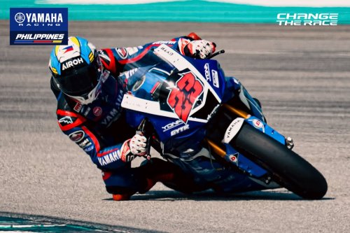 Photo post from Yamaha Racing Philippines.