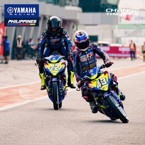 Photo post from Yamaha Racing Philippines.