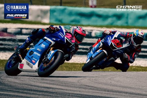 Photo post from Yamaha Racing Philippines.