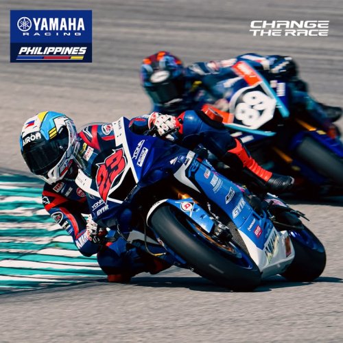 Photo post from Yamaha Racing Philippines.