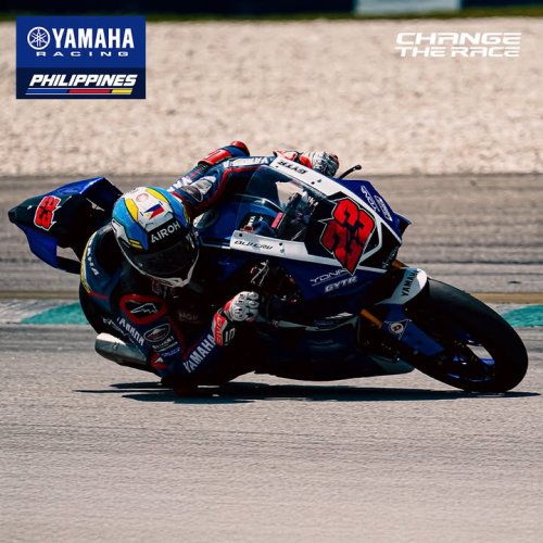 Carousel post from Yamaha Racing Philippines.