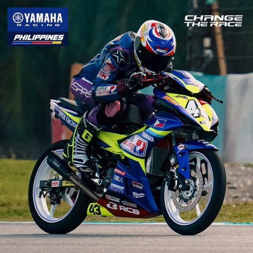 Carousel post from Yamaha Racing Philippines.