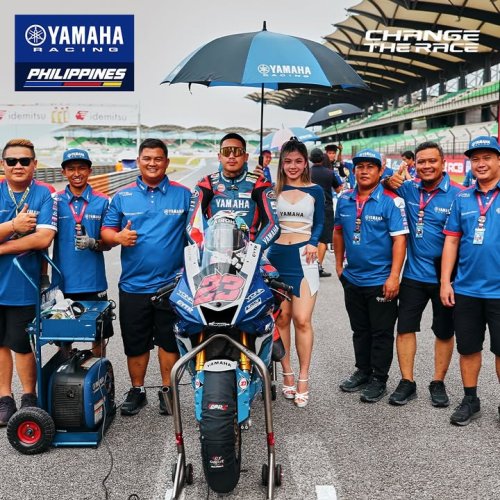 Carousel post from Yamaha Racing Philippines.