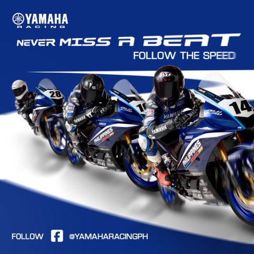 Photo post from Yamaha Racing Philippines.