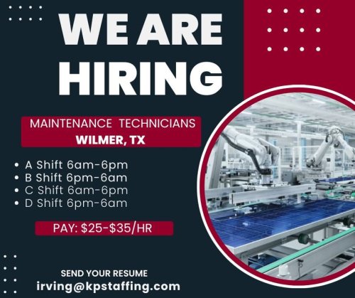 Photo post from KP Staffing Agency (Irving Branch).