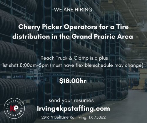Photo post from KP Staffing Agency (Irving Branch).