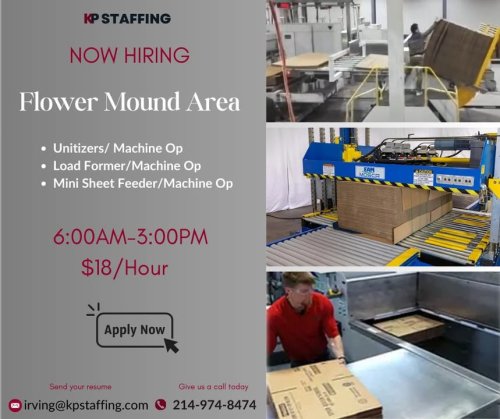 Photo post from KP Staffing Agency (Irving Branch).