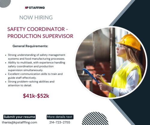 Photo post from KP Staffing Agency (Irving Branch).