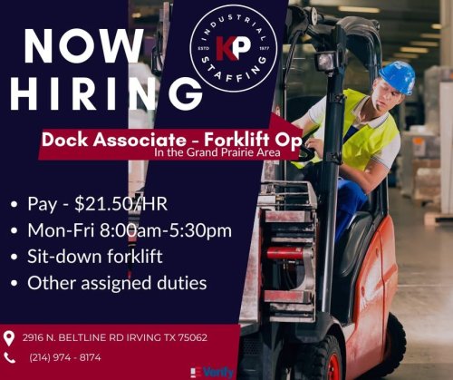 Photo post from KP Staffing Agency (Irving Branch).