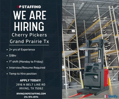 Photo post from KP Staffing Agency (Irving Branch).