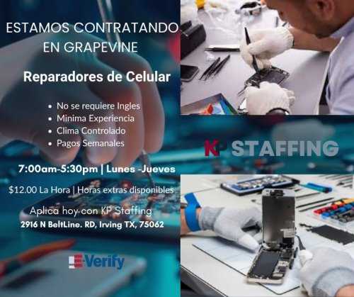 Photo post from KP Staffing Agency (Irving Branch).