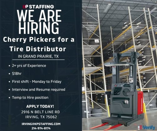 Photo post from KP Staffing Agency (Irving Branch).