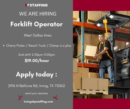Photo post from KP Staffing Agency (Irving Branch).