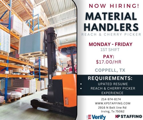 Photo post from KP Staffing Agency (Irving Branch).