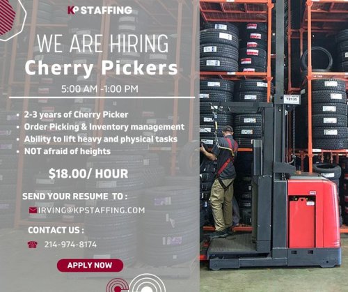 Photo post from KP Staffing Agency (Irving Branch).