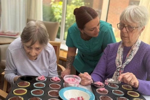 Carousel post from Riverside care home.