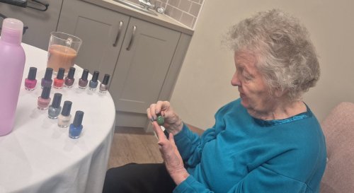 Photo post from Riverside care home.