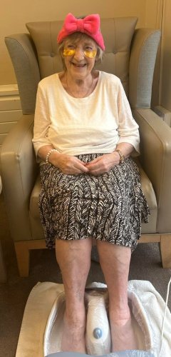 Carousel post from Riverside care home.