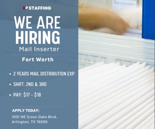 Photo post from KP Staffing Agency (Arlington Branch).