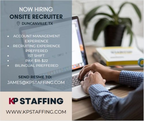 Photo post from KP Staffing Agency (Arlington Branch).