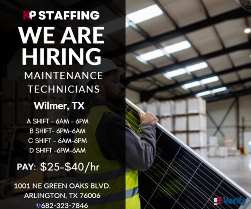 Photo post from KP Staffing Agency (Arlington Branch).