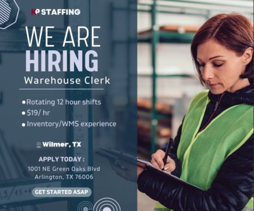 Photo post from KP Staffing Agency (Arlington Branch).