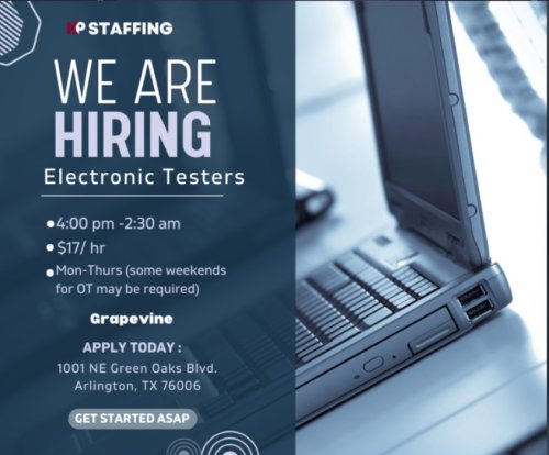 Photo post from KP Staffing Agency (Arlington Branch).
