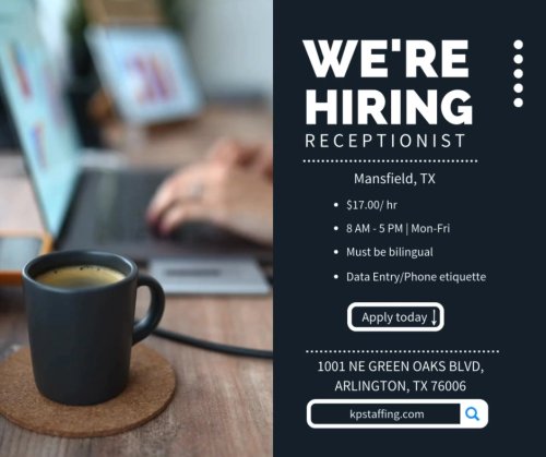 Video post from KP Staffing Agency (Arlington Branch).