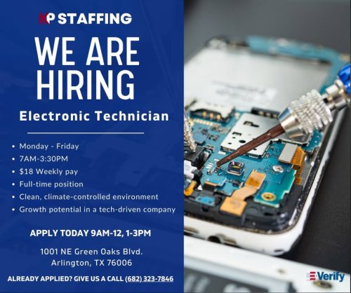 Photo post from KP Staffing Agency (Arlington Branch).