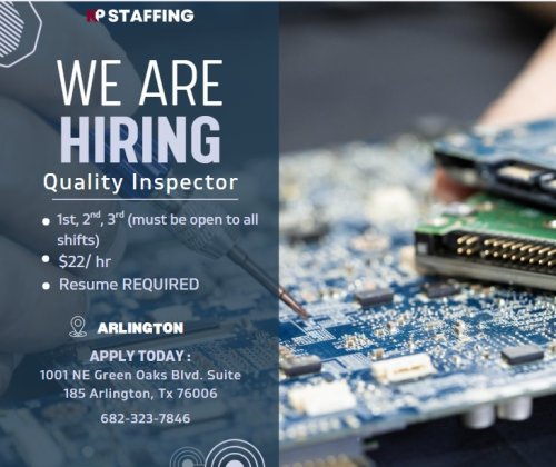 Photo post from KP Staffing Agency (Arlington Branch).