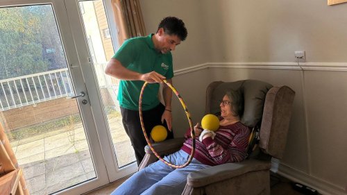 Carousel post from Lennox House Care Home.