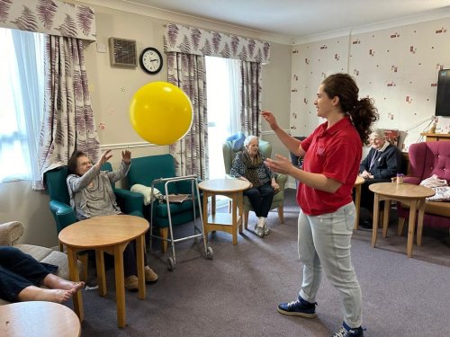 Carousel post from Lennox House Care Home.