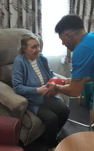 Carousel post from Lennox House Care Home.