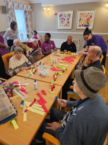 Carousel post from Lennox House Care Home.