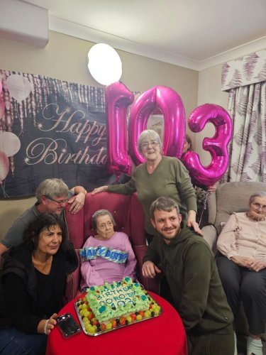Carousel post from Lennox House Care Home.